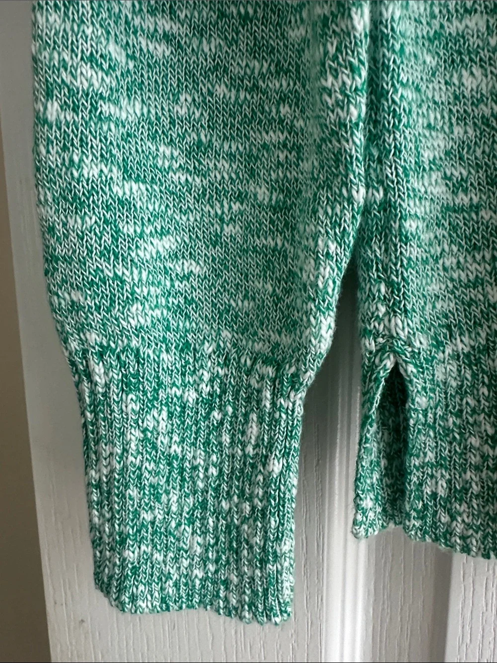 J. Crew womens Heathered Mint Green Crewneck Sweater NWT